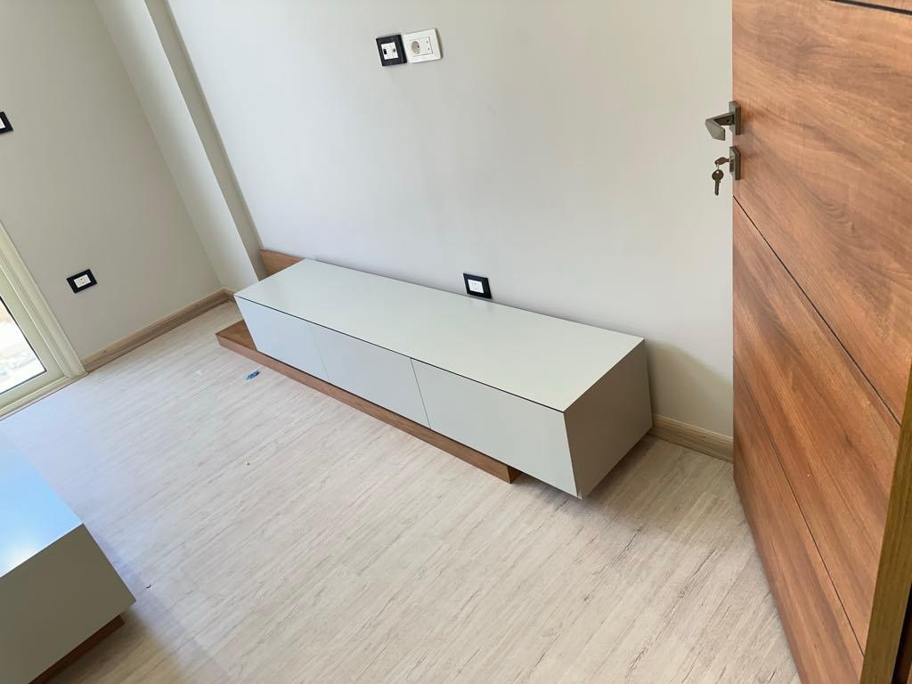 Yorma White Tv unit-ICF143