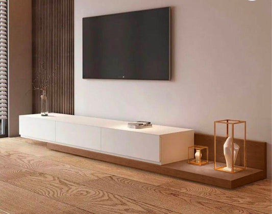 White Tv unit -ICF44