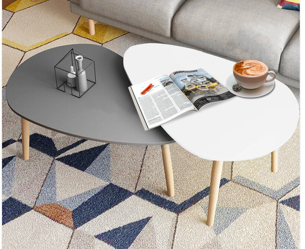 Wooden Center and Side Tables