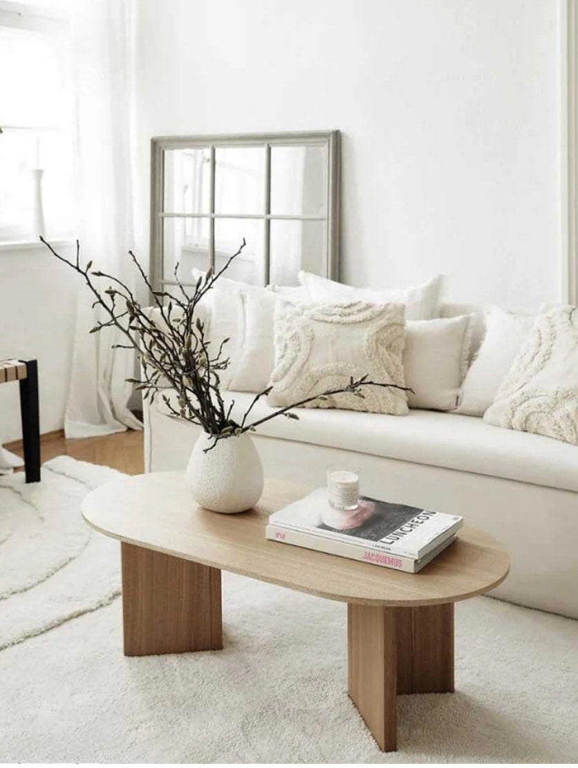 Wooden Center and Side Tables